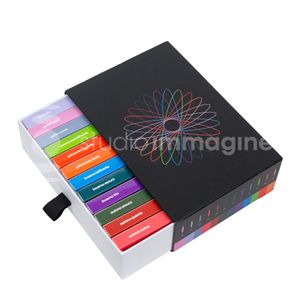 Kit Porta-Cartelas + Doze Cartelas de cores - Edição 9